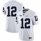 Penn State Nittany Lions 12 Chris Godwin White Nike College Football Jersey Dzhi,baseball caps,new era cap wholesale,wholesale hats